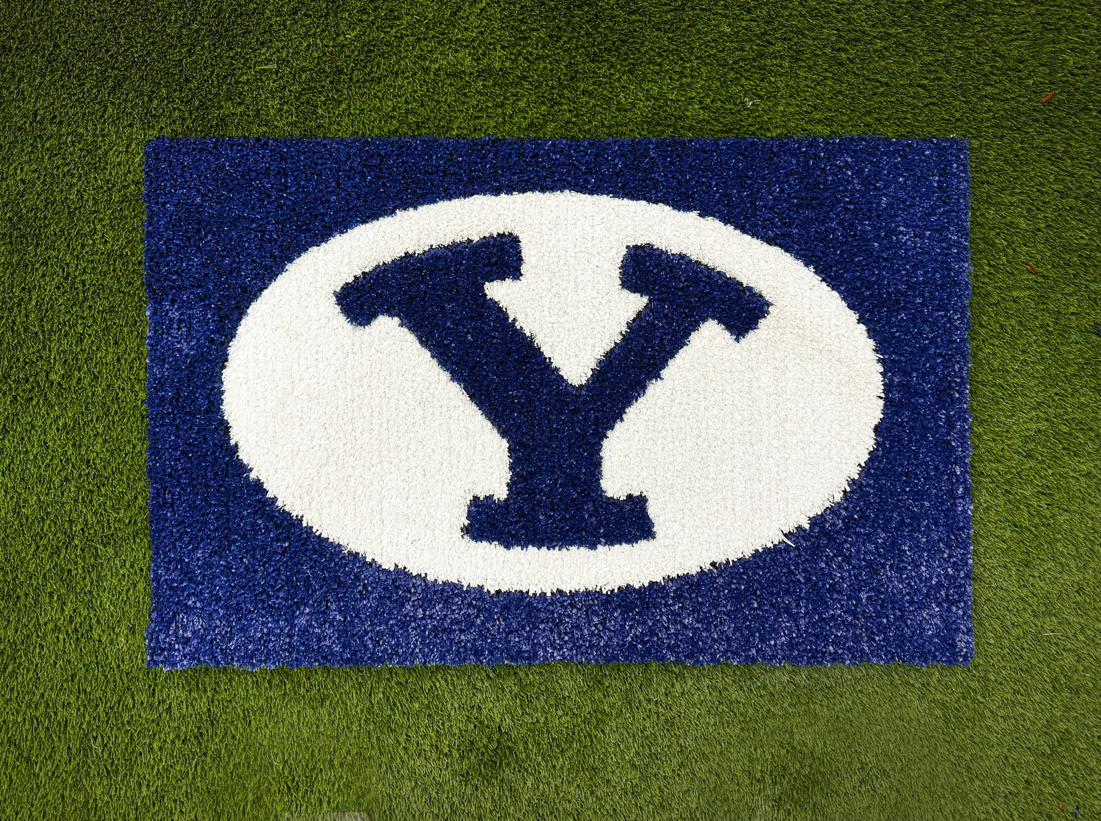 BYU turf doormat variation 1