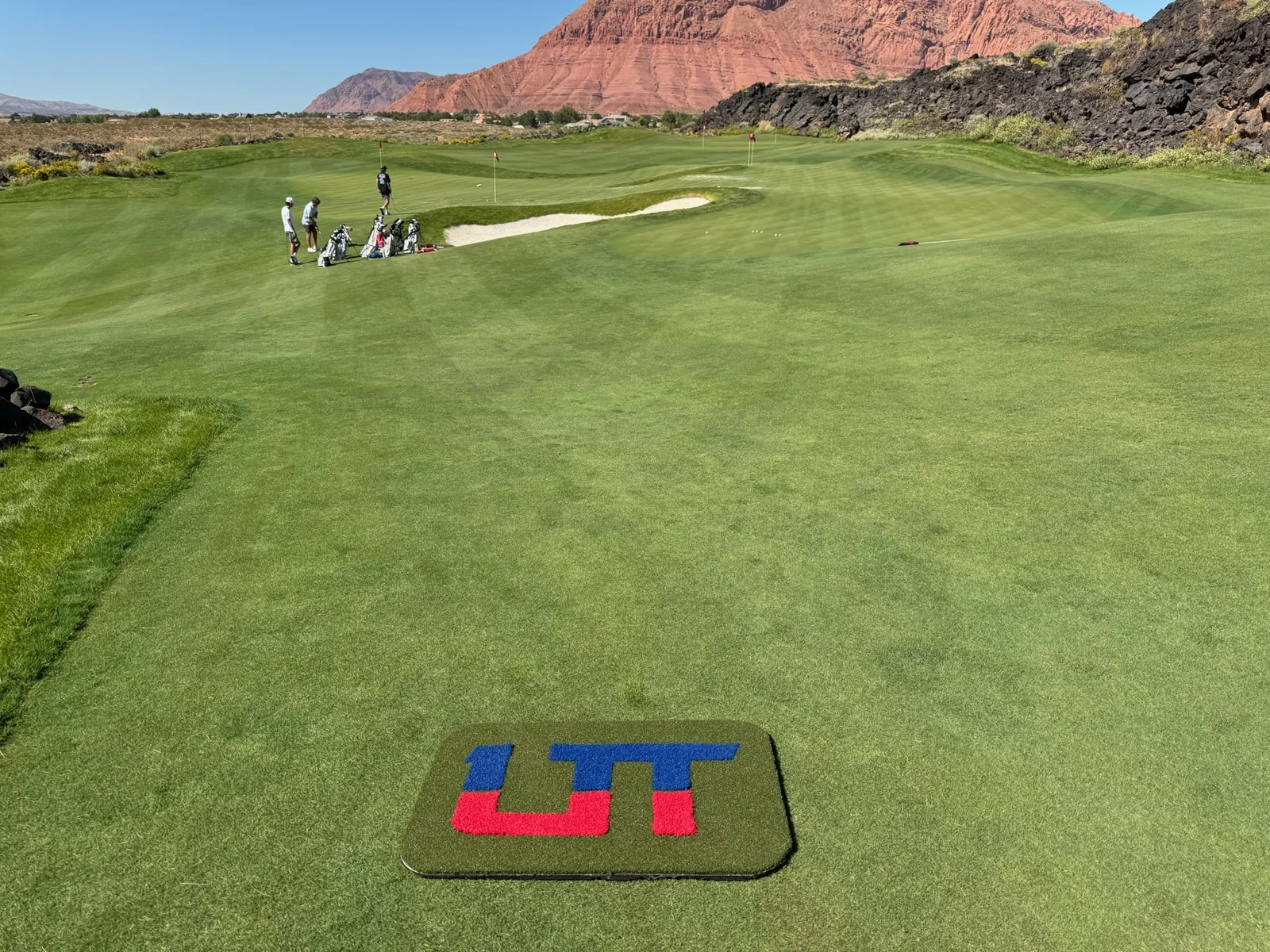 Utah Tech turf doormat variation 1
