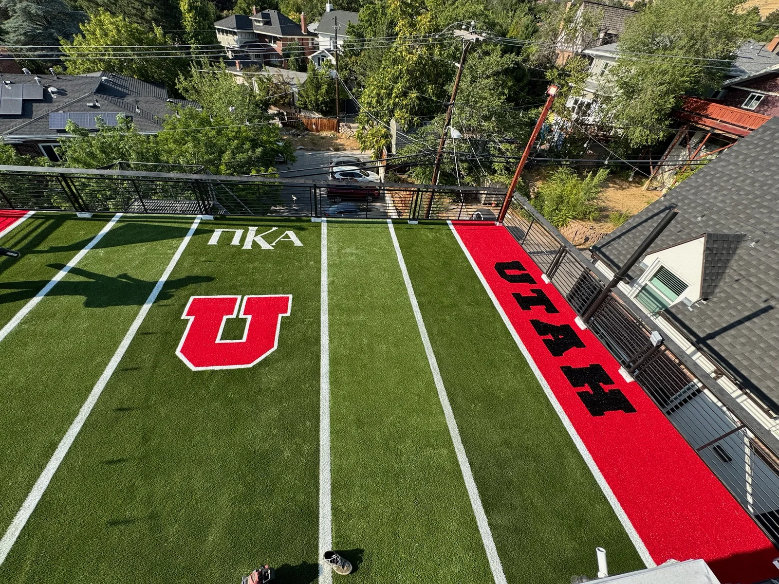 Pike / U of U Rooftop Football Field